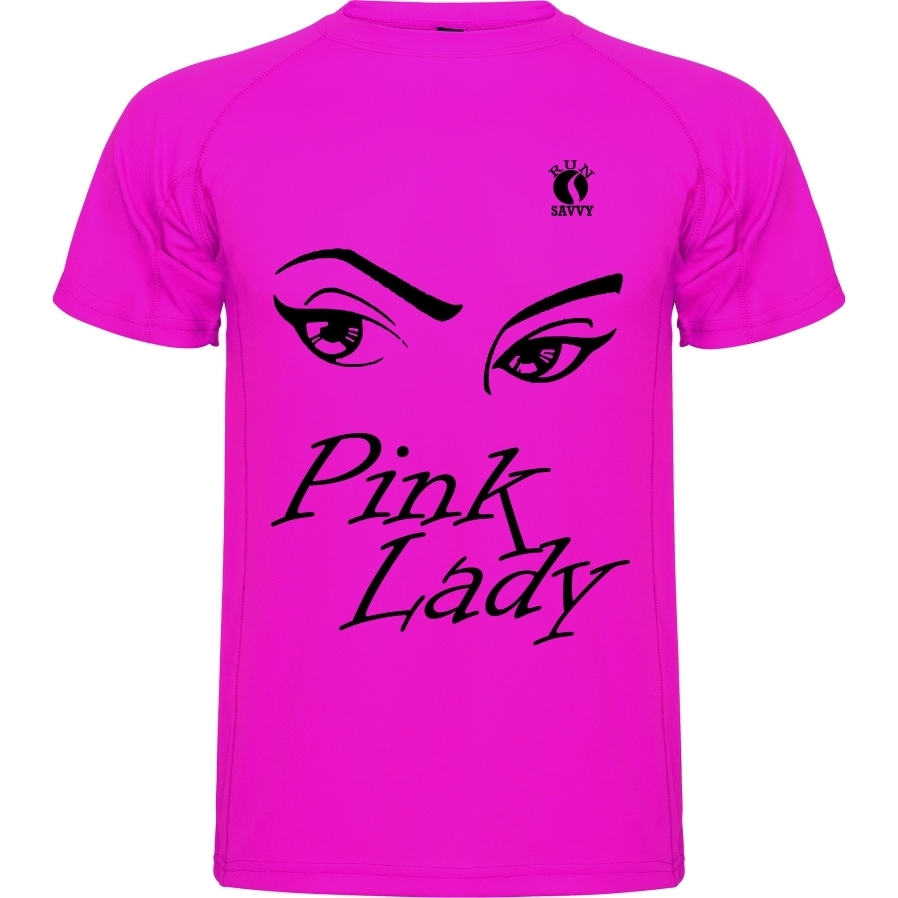 Pink Lady Running T-Shirt